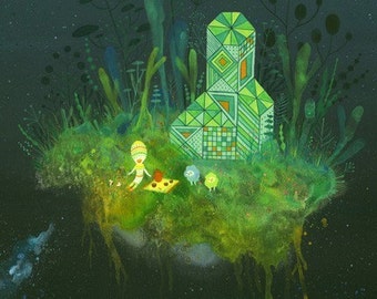 Interplanetary Picnic Limited Edition Print