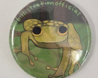 Tree Frog Badge (25mm)