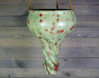 Hanging Planter - Large Ceramic Succulent Planter - Octopus Hanging Pot - Succulent Pot