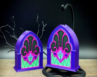Mini Alastor Cathedral Radio Style Box Neon