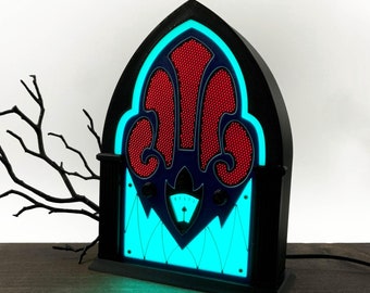 Lámpara de caja de luz para radio de catedral Voxtek