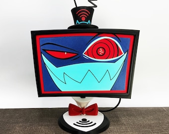 Vox Box TV Overlord Lightbox Lamp with Interchangeable Faces