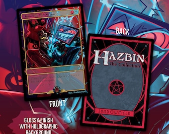 Hazbin Hotel Dominate the Airwaves Radiostatic Fancard TCG Style