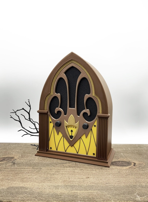 XL Alastor Cathedral Radio Style Box for Speaker Classic Brown - Etsy