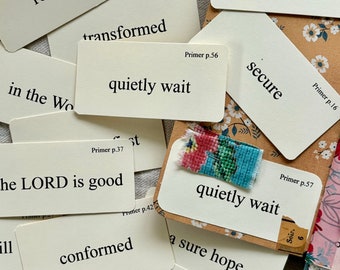 Quietly Wait Flashcards DIGITAL