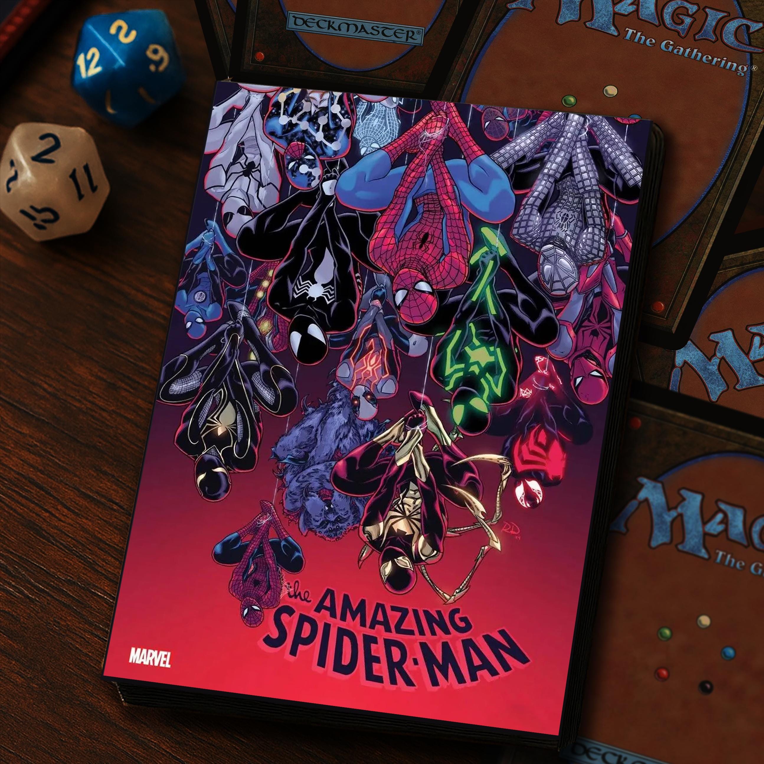 Magic The Gathering Card Sleeves FUNinEDH Spider MTG Card Sleeves - 100  Count, Perfect Fit For Commander Decks Mtg Cards