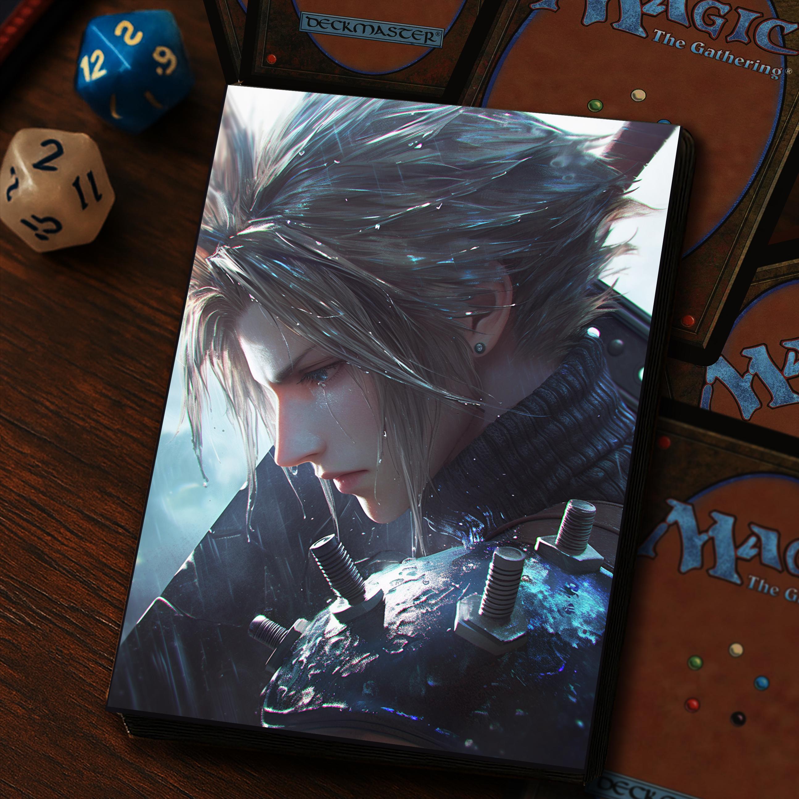 ファイナルファンタジーTCG クラウド・ストライフ　スリーブ60枚 ファイナルファンタジー クラウド カードスリーブ、TCG アートスリーブ