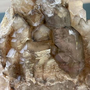 Raw Elestial Smoky Quartz Crystal Specimen Statement Piece