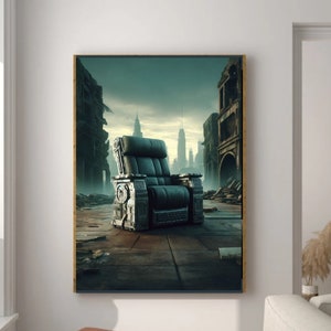 Dystopian Poster, Digital Wall Art Prints, Instant Download, Wall Art ...