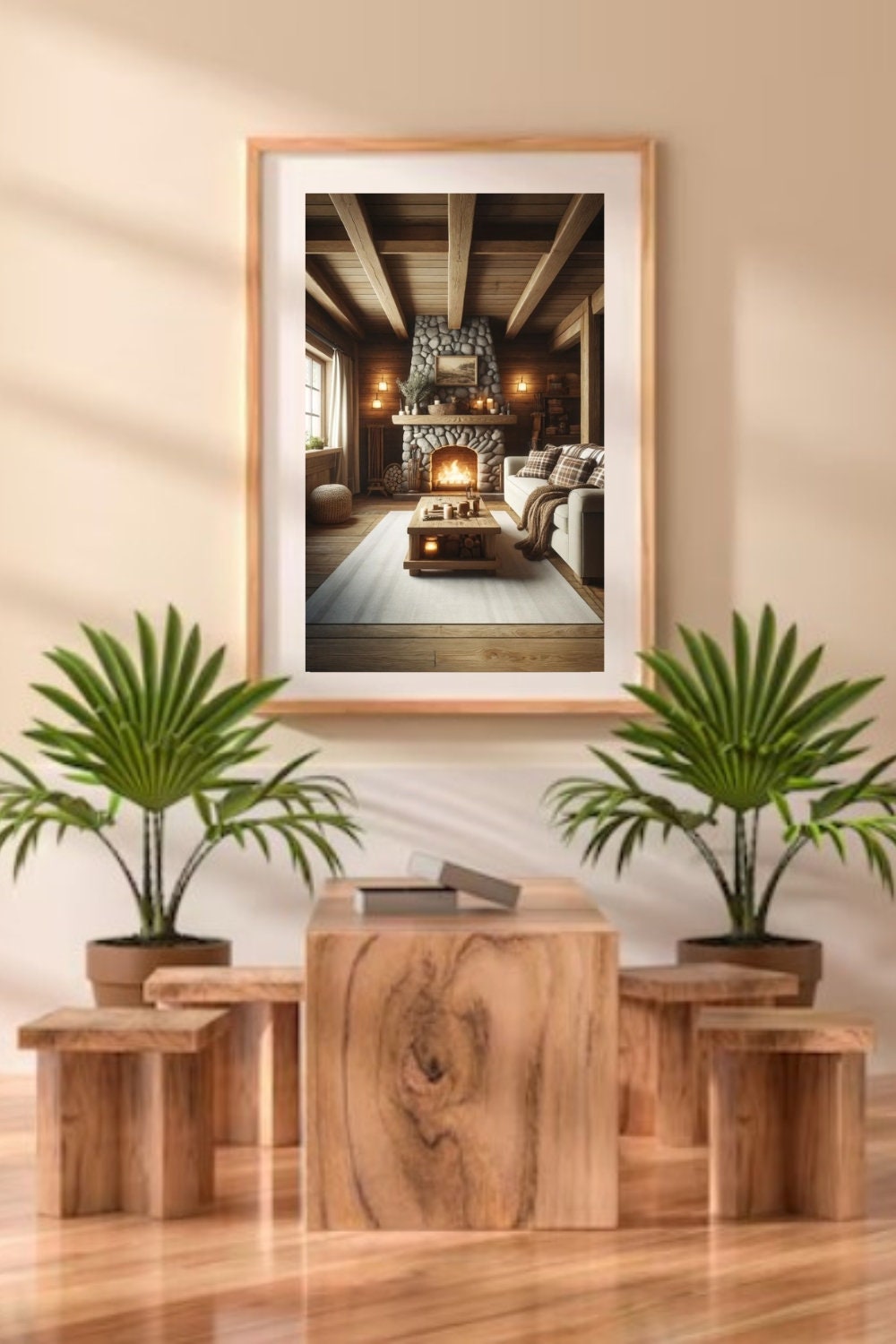 Fireplace Wall Art Prints, Instant Download, Wall Art, Home Decor, Wall ...