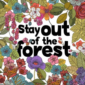 Stay out of the Forest, MFM, My favorite murder, Art print, home decor, decoration, art, decor