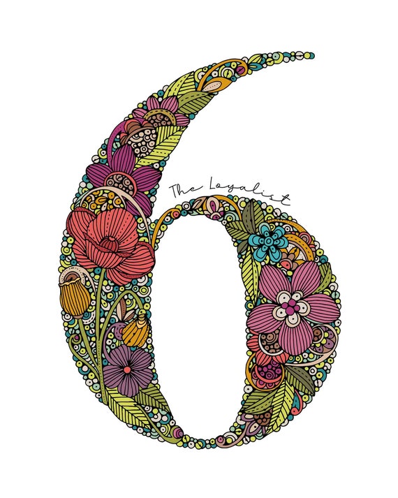 Enneagram Type 6 Art Print: the Loyalist Home Decor - Etsy