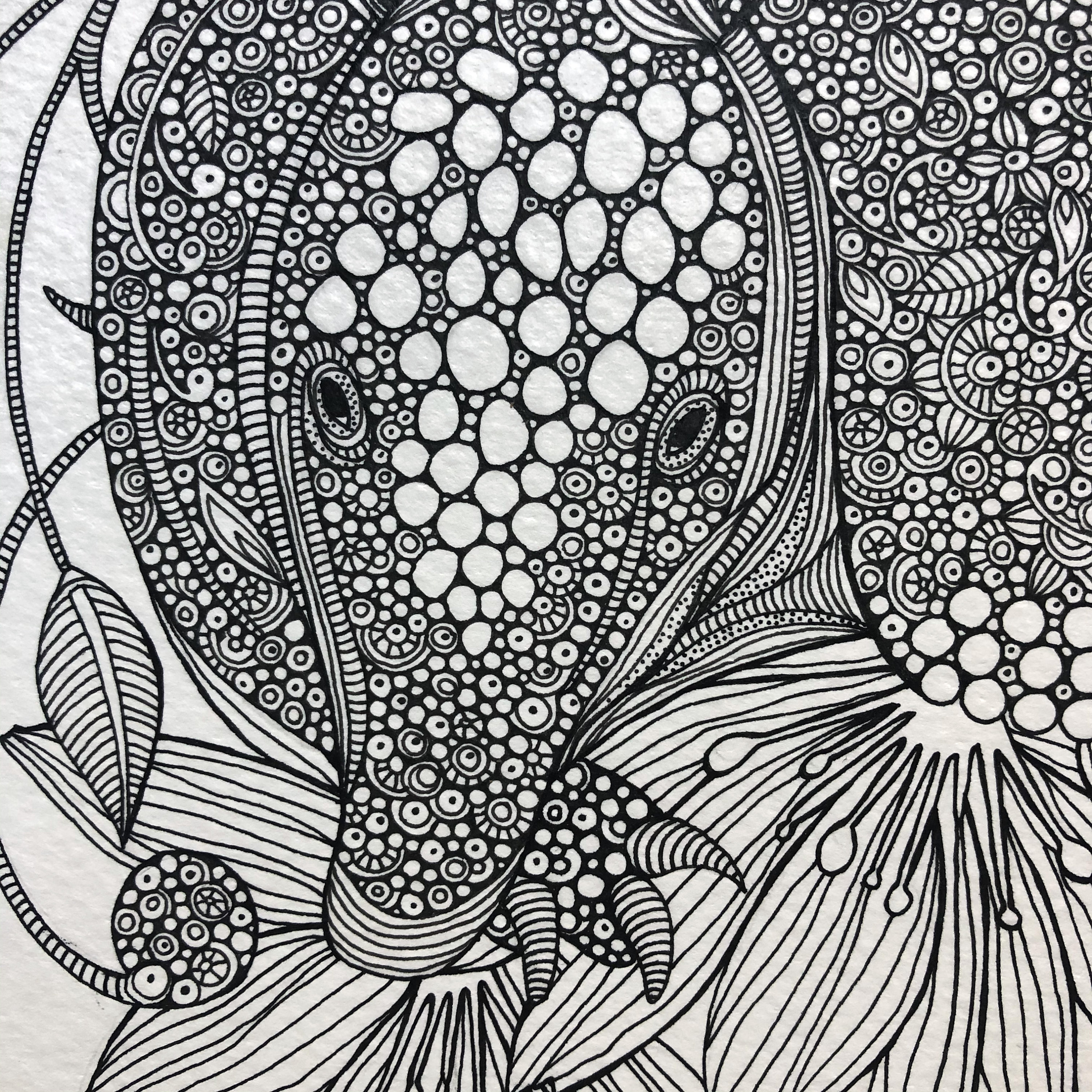 Milo - Original Pen and Ink Drawing - Pen and Ink Art