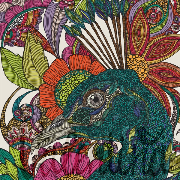 Alexis and the flowers print 11x14