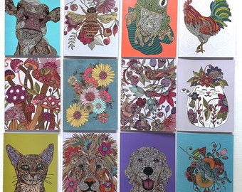 Inspirational Art Greeting Cards: Empowering Blank Card