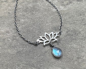 Blessing - Labradorite and Sterling Silver Necklace