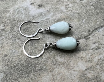 Dream - Amazonite and Sterling Silver Earrings