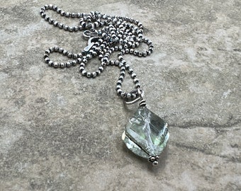 Unicorn Quartz - Quartz and Sterling Silver Necklace