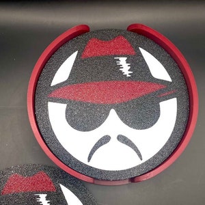 Lowrider Custom coaster, 3d Printed, Old school, Cholo, Chicano, set of 4