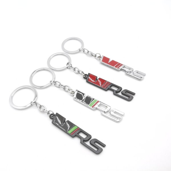 Skoda vRS Badge Keyring Car Key Gift Present Keychain Gift Present Kodiaq Octavia