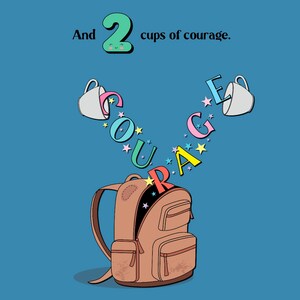 Backpack Magic Daycare Story Book Children's Story Book Daycare Bravery Starting Kindy Starting Daycare Book Starting School Book image 4