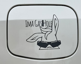 ImA Gashole - Vinyl Car Decal