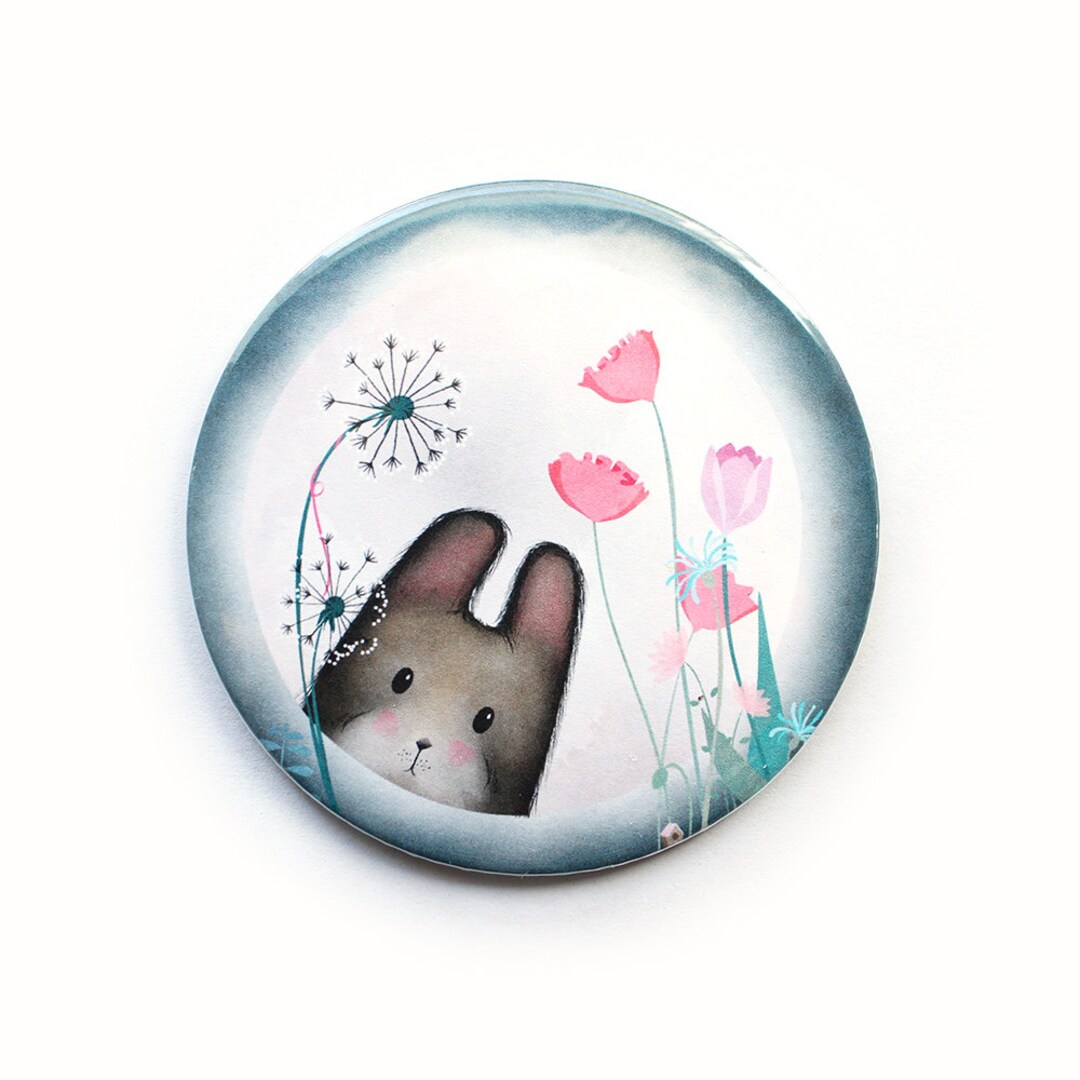 Ili Pika Pocket Mirror Magic Rabbit in the Moon Animals