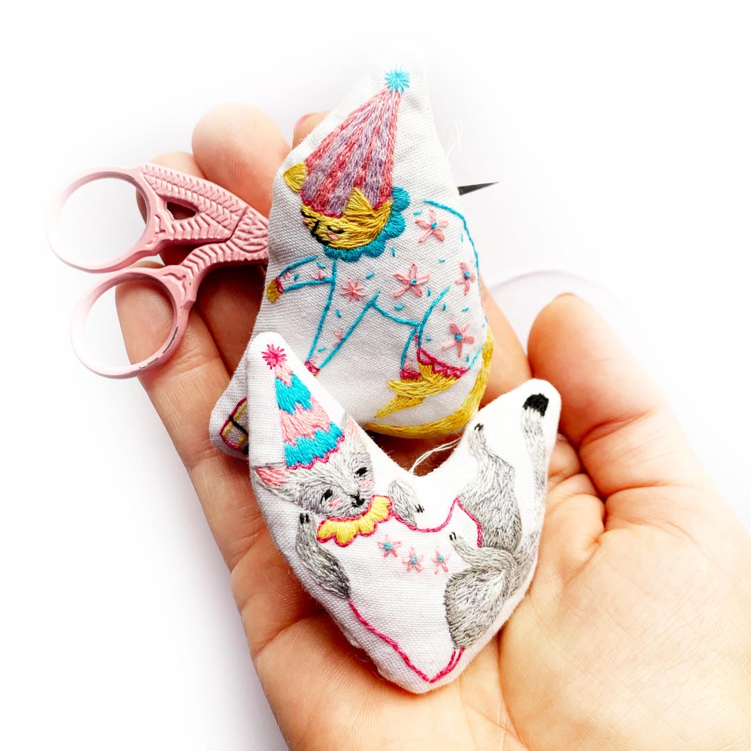THREE Cats EMBROIDERY DOWNLOAD Pattern, Line Art and Instructions ...
