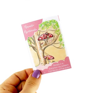 DIY Kit Prudence the Deer with 12 page Mini Treehouse Brochure image 5