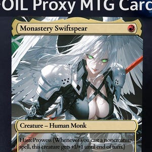 Sephiroth  Monastery Swiftspear Proxy – Final Fantasy x MTG Alt‑Art Foil Card（xixi-33）