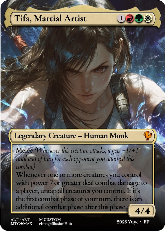 Tifa Martial Artist Proxy Anime Waifu MTG Proxy Card, Alt Art EDH Commander Cards - Etsy Tifa Martial Artist Proxy Anime Waifu MTG Proxy Card, Alt Art EDH Commander Cards - Etsy