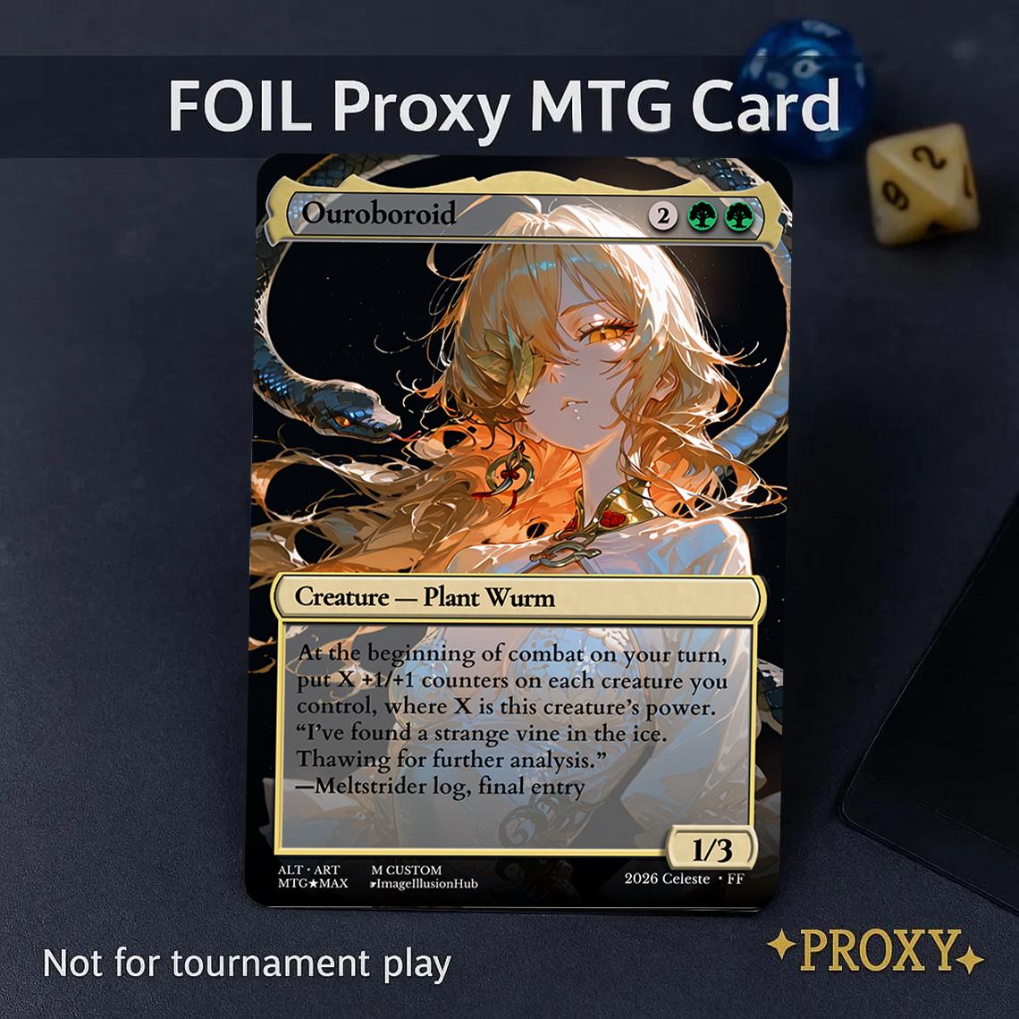 拡張アート【ウロボロイド/Ouroboroid】英語版 Ouroboroid Mtg - Etsy