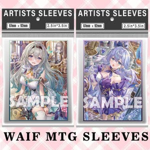 Fundas para cartas MTG / Fundas para cartas Waifu / Fundas para cartas MTG / Fundas para cartas Anime mtg