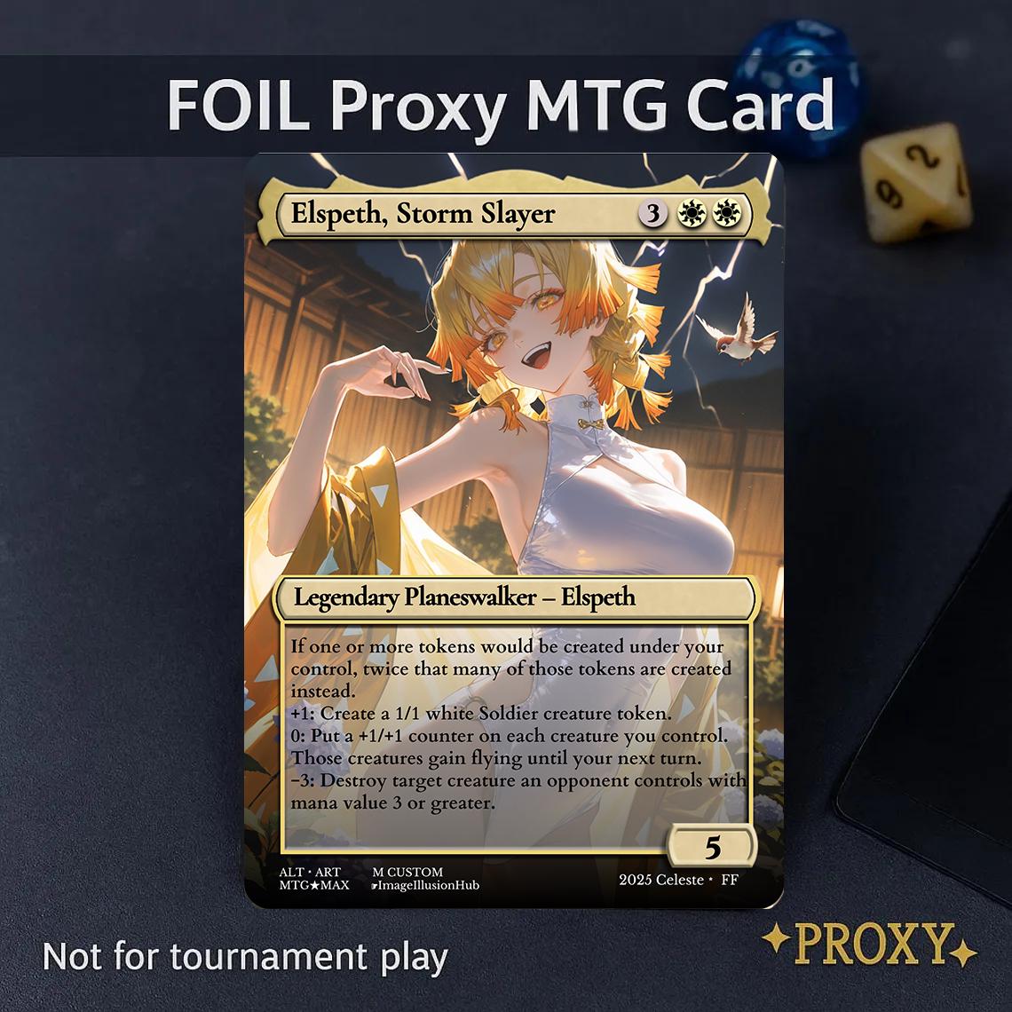 cards that give no maximum hand size mtg Elspeth, Storm Slayer [398] [Borderless] [Tarkir: Dragonstorm] [Foil]   Face to Face Games