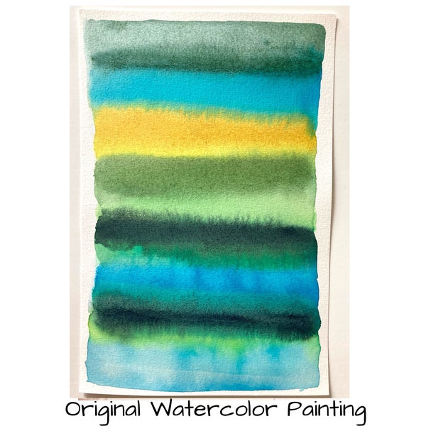 Abstract Landscape Etsy