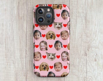 Custom Phone Case, Photo Phone Case, Personalized Phone Case, Baby Face Phone Case,  Pet Photo Phone Case, Gift for Dad-Mom