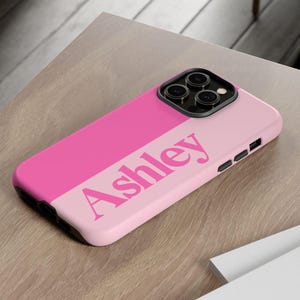 Aangepaste naam telefoonhoes Gepersonaliseerde telefoonhoes iPhone-hoesje Custom iPhone-hoesje Samsung Galaxy aangepaste telefoonhoes met initialen naammonogram