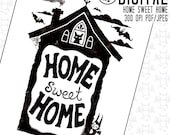Home Sweet Home - Instant Digital Download - Printable Artwork