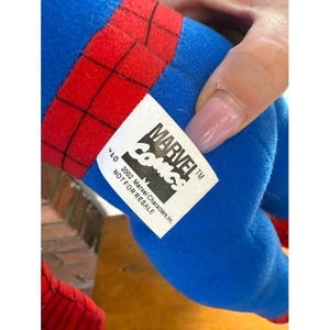 2002 SPIDER-MAN official movie 18" plush NEW w/ tag vintage action figure marvel Bild 6