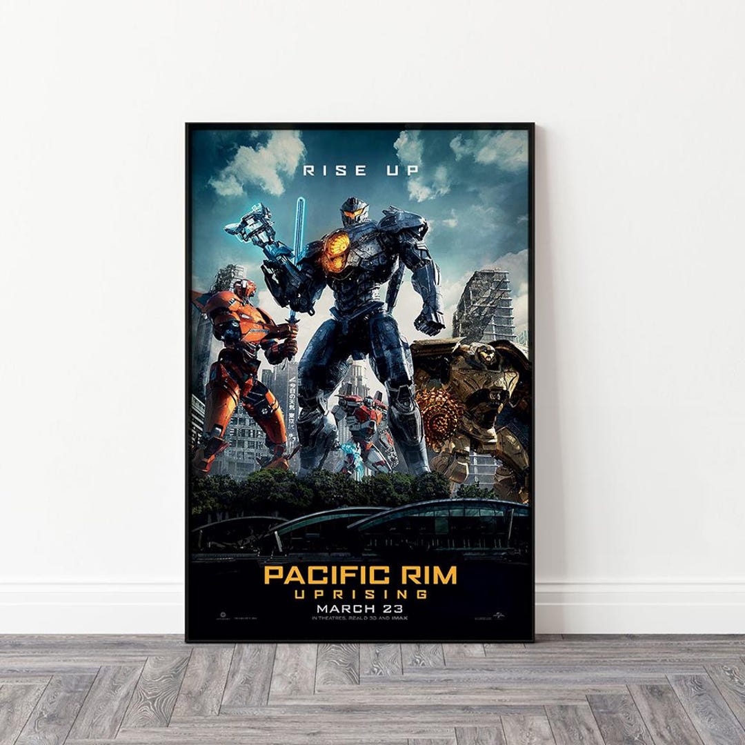 Pacific Rim Flags Decor Pacific Rim Uprising Decorative Poster, Sleeping Cat Poster,canvas ...