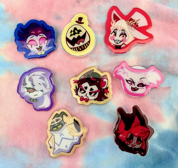 Hazbin Hotel/helluva Boss Phone Grips - Etsy