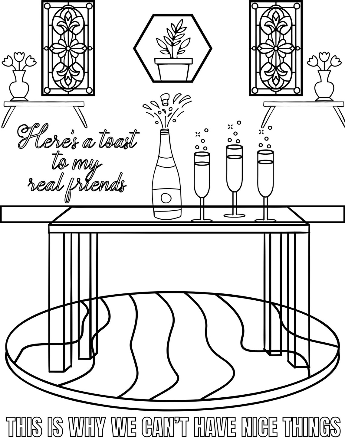 Taylor Swift Coloring Pages, Digital Download, Trendy Swiftie Coloring