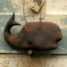 PDF E Pattern INSTANT DOWNLOAD Primitive Rusty Whale Hanger