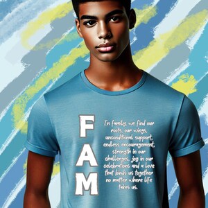 FAM Unisex T-Shirt, Family Reunion Shirt, Matching Family Shirts, Softstyle Tee, Family Gift