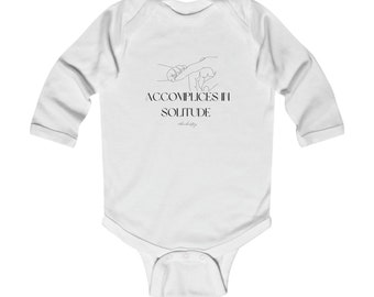 BabyAndMommy Solitude Long Sleeve Bodysuit