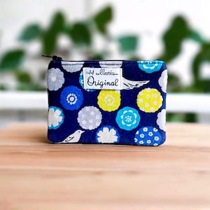 Monedero – Monedero de pájaro, monedero, monedero de tela para mujer, monedero pequeño, monedero de flores, monedero con cremallera