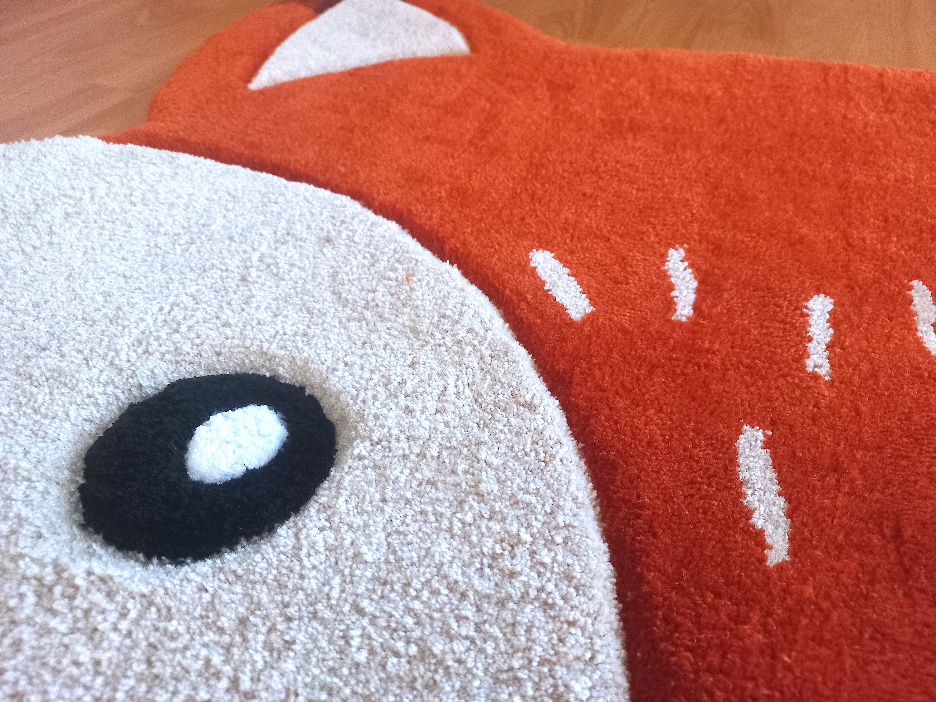 Fox Rug, Hand Tufted Rug, - Etsy