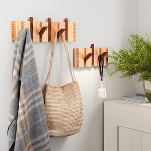 Personalized Solid Wood Piano Wall Storage Rack,With Customized Content Magnetic Coat Hook Rack,Wall Storage Rack,Customized Storage Rack