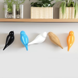 Personalized Cute Bird Wall Storage RackBird Shaped Coat Hook Rack With Name,Wall Storage Rack,Customized Storage Rack