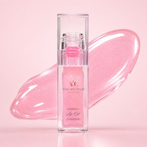 Aceite labial con pH que cambia de color, brillo labial hidratante rosa, aceite labial con aroma a chicle y ácido hialurónico, brillo vegano para labios suaves y brillantes.